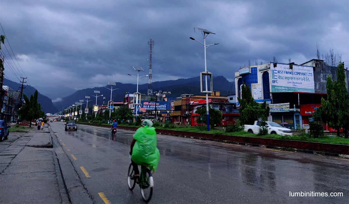 देशका धेरै ठाउँमा भारी बर्षाको सम्भावना